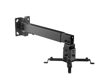 Support mural pour projecteur Equip - Noir - Mur - 20 kg - Noir - Acier - -8 - 8° - -15 - 15°