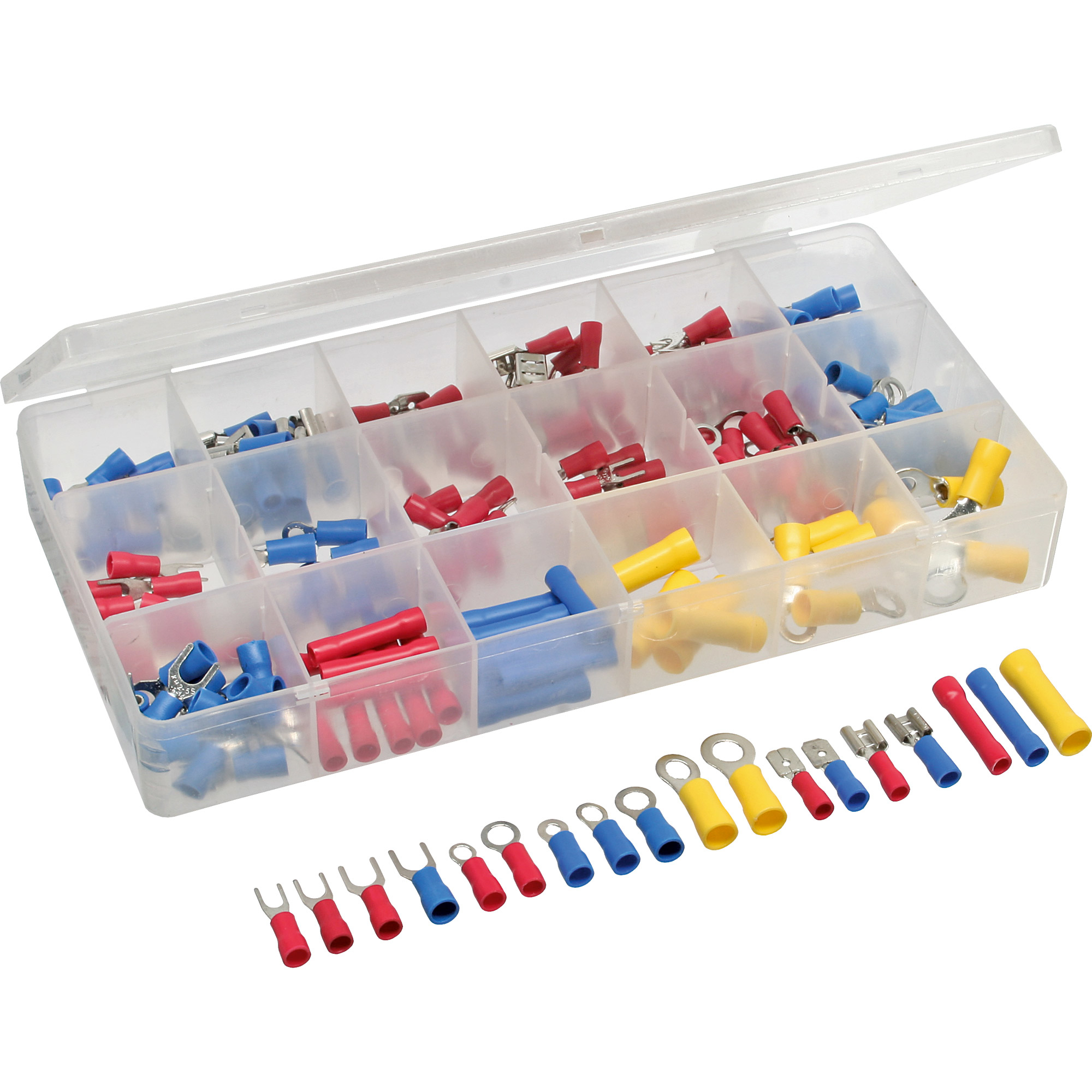 Jeu de cosses de câbles en ligne 200 pièces