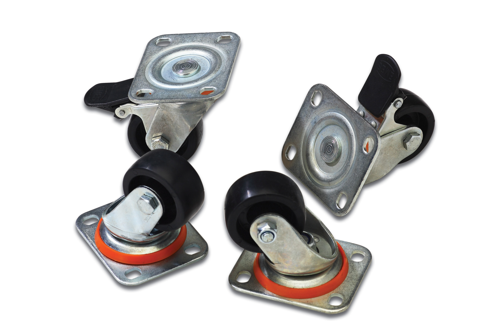 Jeu de roulettes pour armoire DIGITUS 250 kg