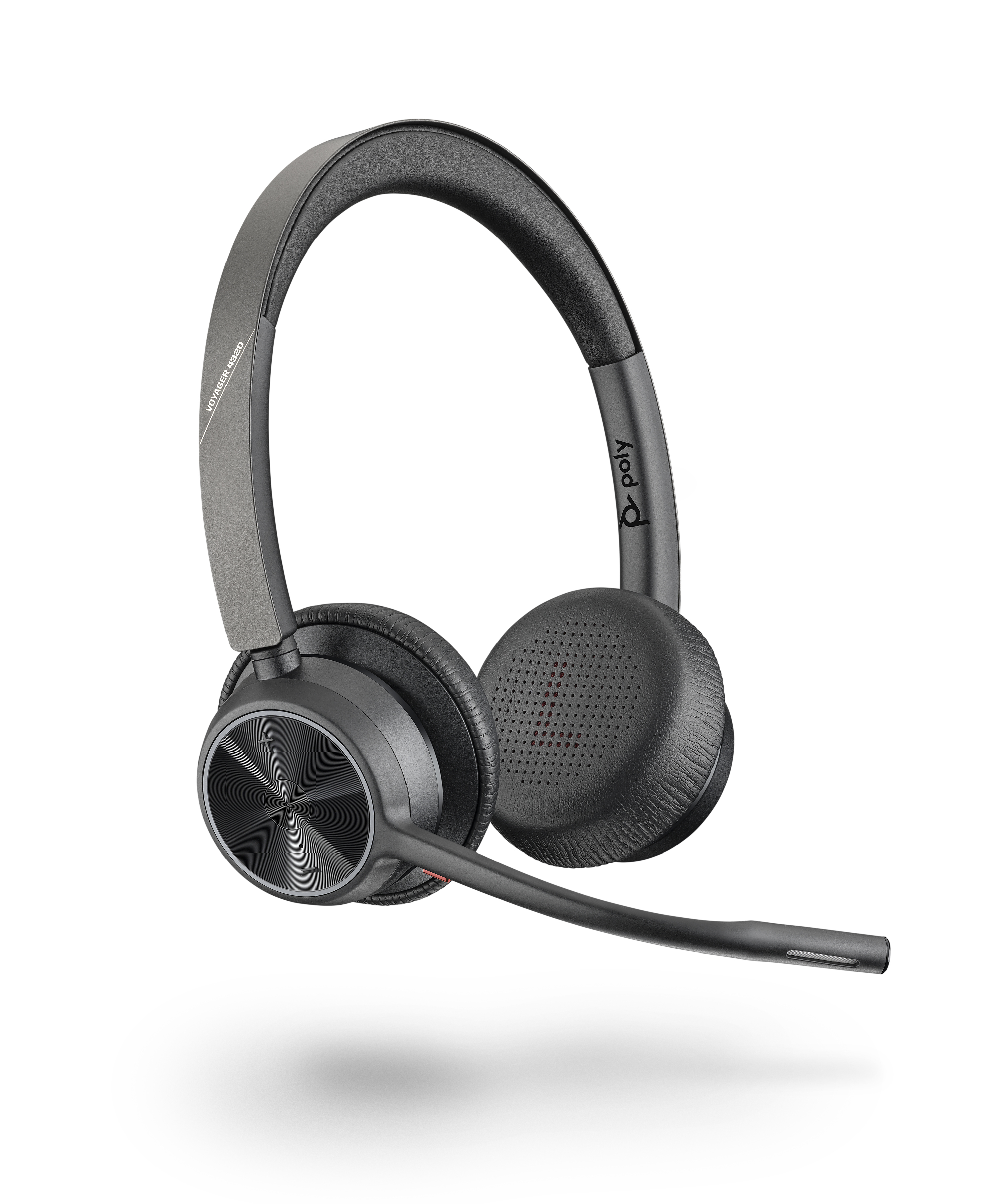 218475-01 Poly Voyager 4300 UC Series 4320 - Headset - On-Ear - Bluetooth - Trådlös - USB-A - 218475-01