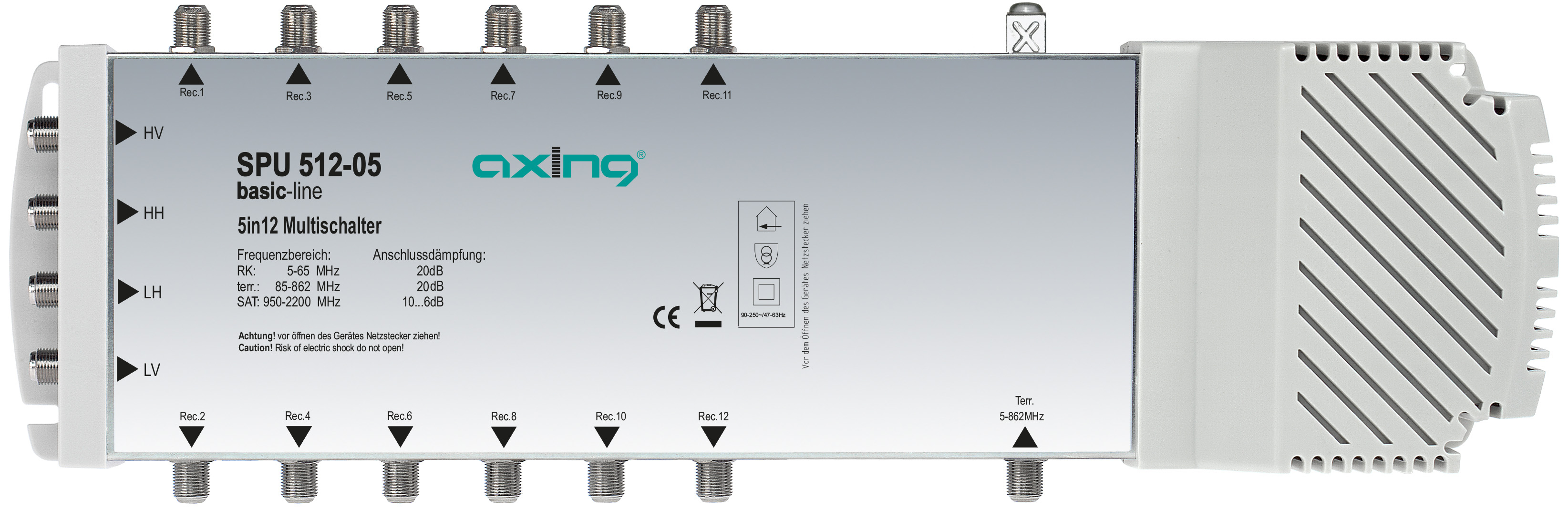 axing SPU 512-05 Multi-coupleur