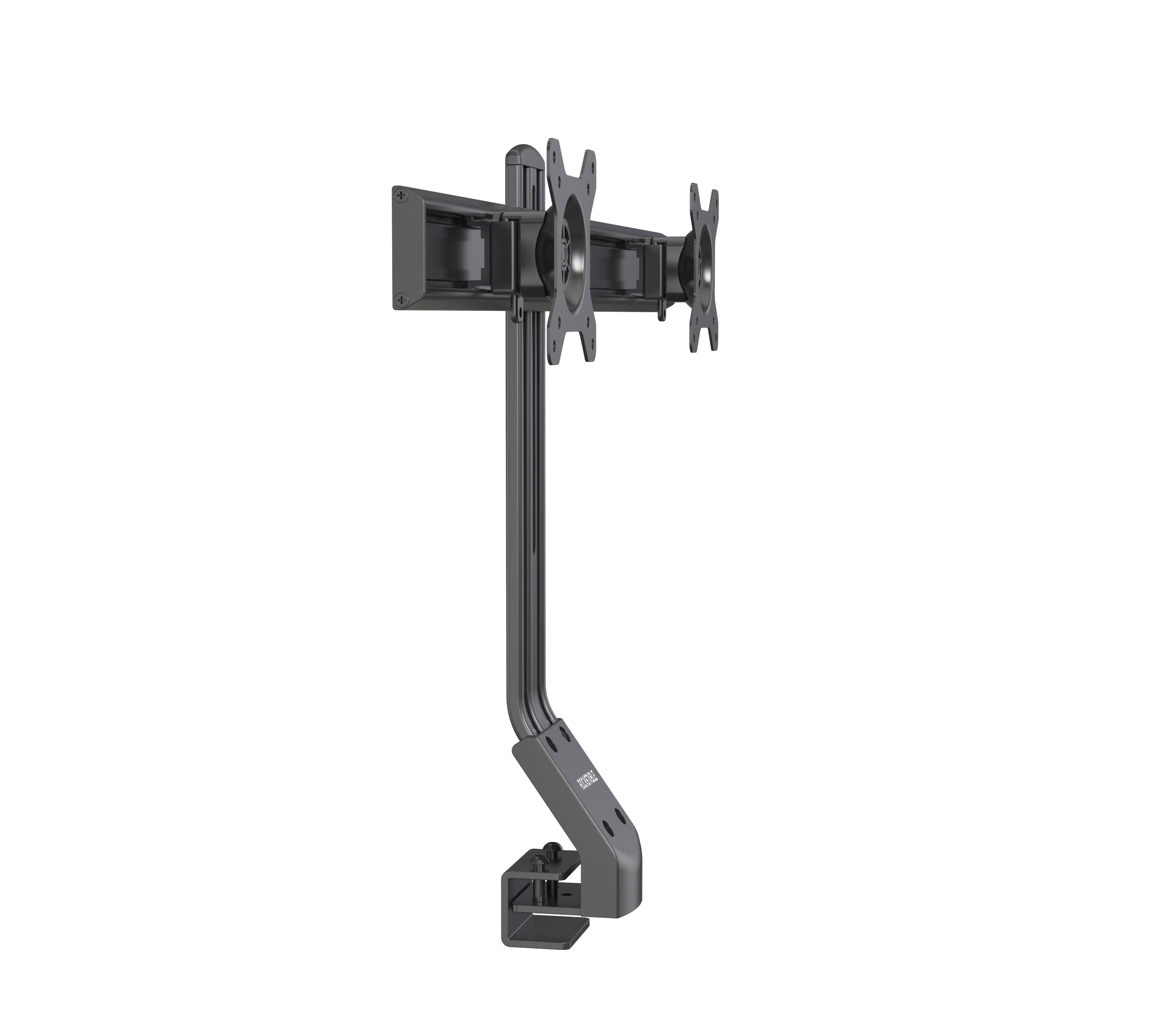 Rockstable RS-MM001 Advanced Dual Monitor Mount Clamp/Bolt Noir