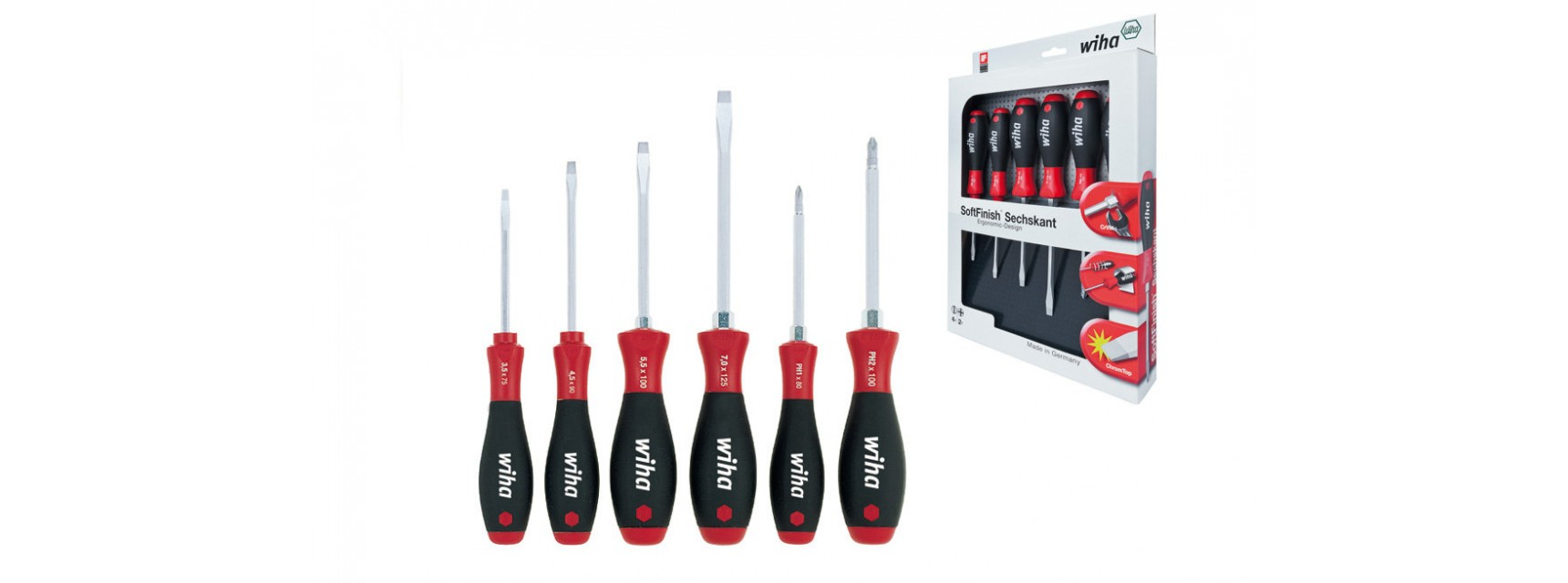 Wiha Tool Kit 308 HK6 - Kit complet pour un usage professionnel