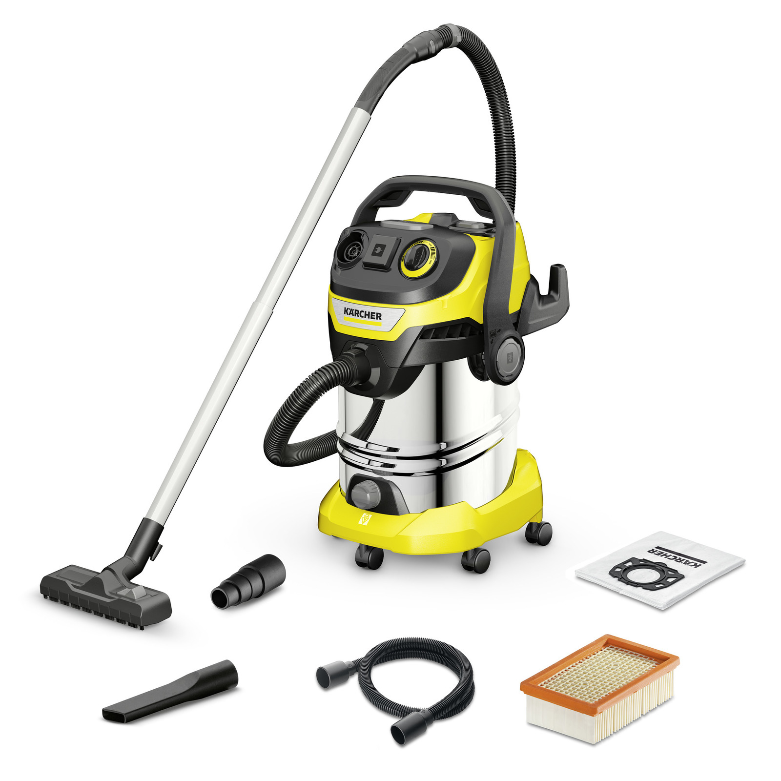 Kärcher WD 6 P S V-30/6/22/T Dry&wet Vacuum 30L - 1.628-360.0
