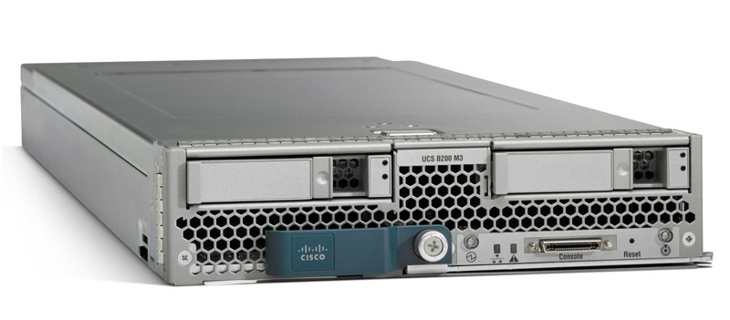 UCS B200 M3 Blade Server w/o CPU/HS., memory, HDD, mLOM/mezz - UCSB-B200-M3