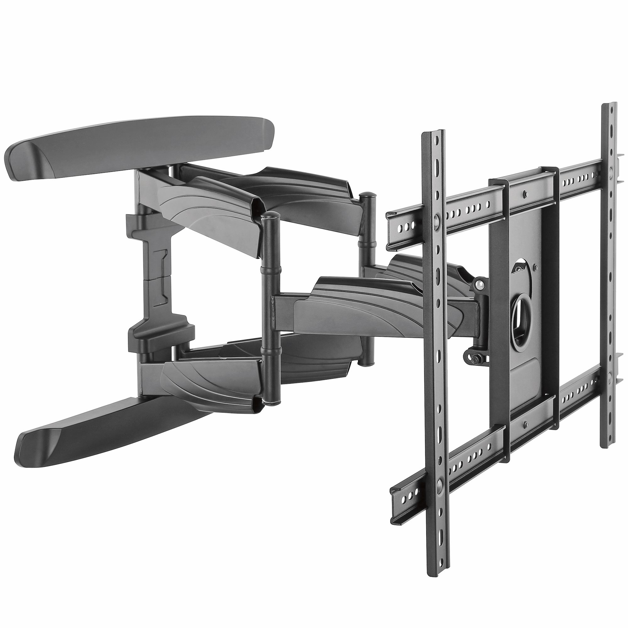 StarTech TV wall mount - Full motion - Heavy duty steel - Supports 81.30cm (32") to 177.80cm (70") LED, LCD, flat screen TVs up to 45 kg - Wall mount for TV - Plastic, steel - Black - Screen size: 81.3-177.8 cm (32"-70") - FPWARTB2