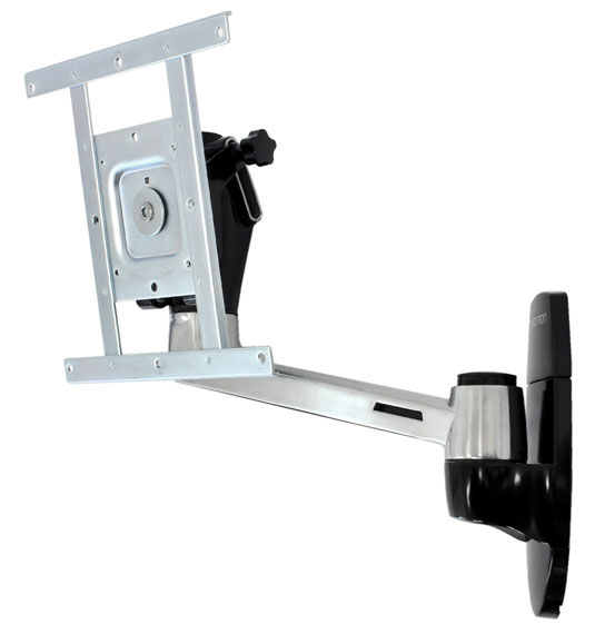 Bras pivotant mural Ergotron LX HD - 106,7 cm (42") - 75 x 75 mm - 200 x 200 mm - -20 - 20° - Aluminium - Aluminium