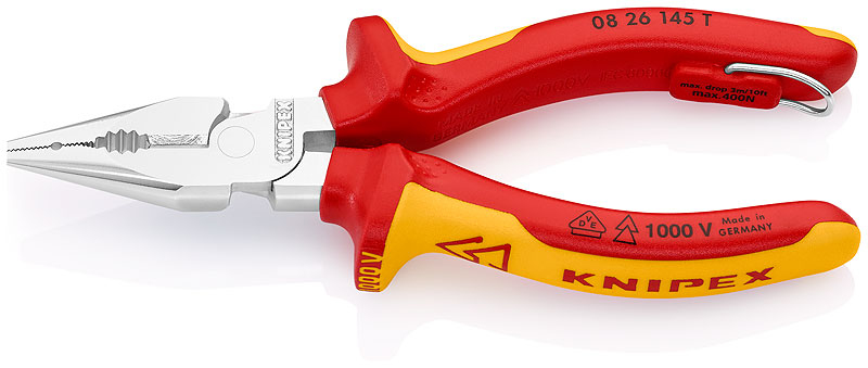 KNIPEX 08 26 145 T Pince à becs fins - 14,5 cm