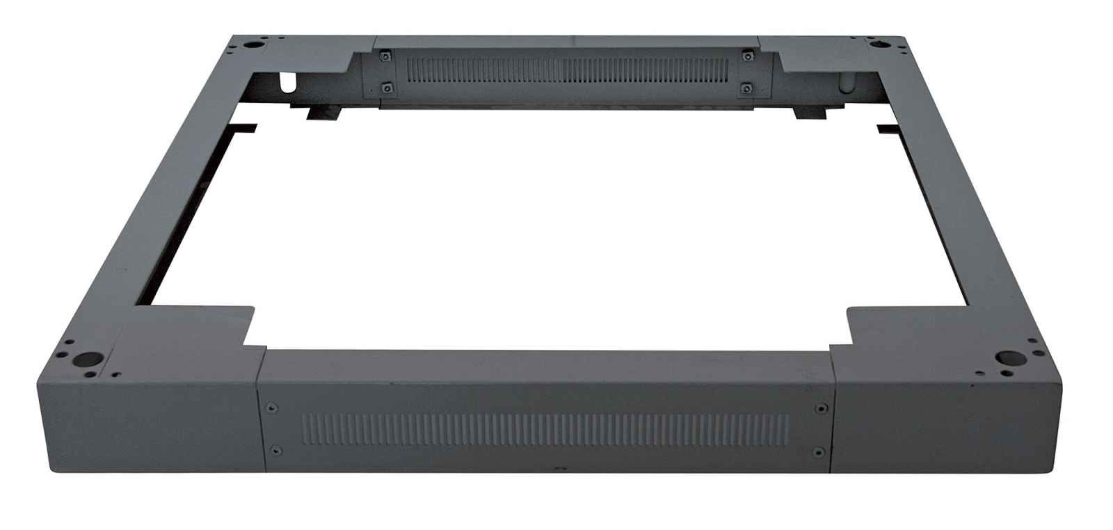 Plinthe à cadre - RAL 9005 (19") (712897)