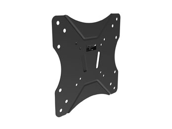 Support mural TV pivotant Equip 23"-42" - 75 x 75 mm - 200 x 200 mm - -7,5 - 7,5° - -25 - 25° - Acier - Noir