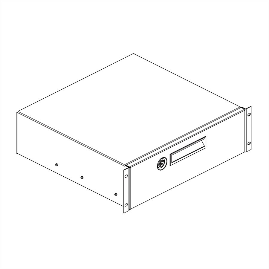 Boîte de verrouillage Conteg 3U