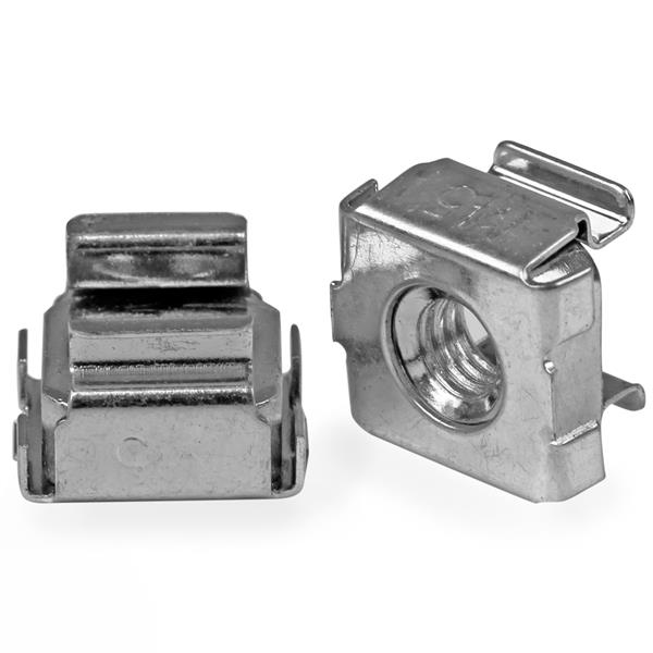 StarTech 50 Pkg M5 Cage Nuts for Server Rack Cabinets - CABCAGENUTS