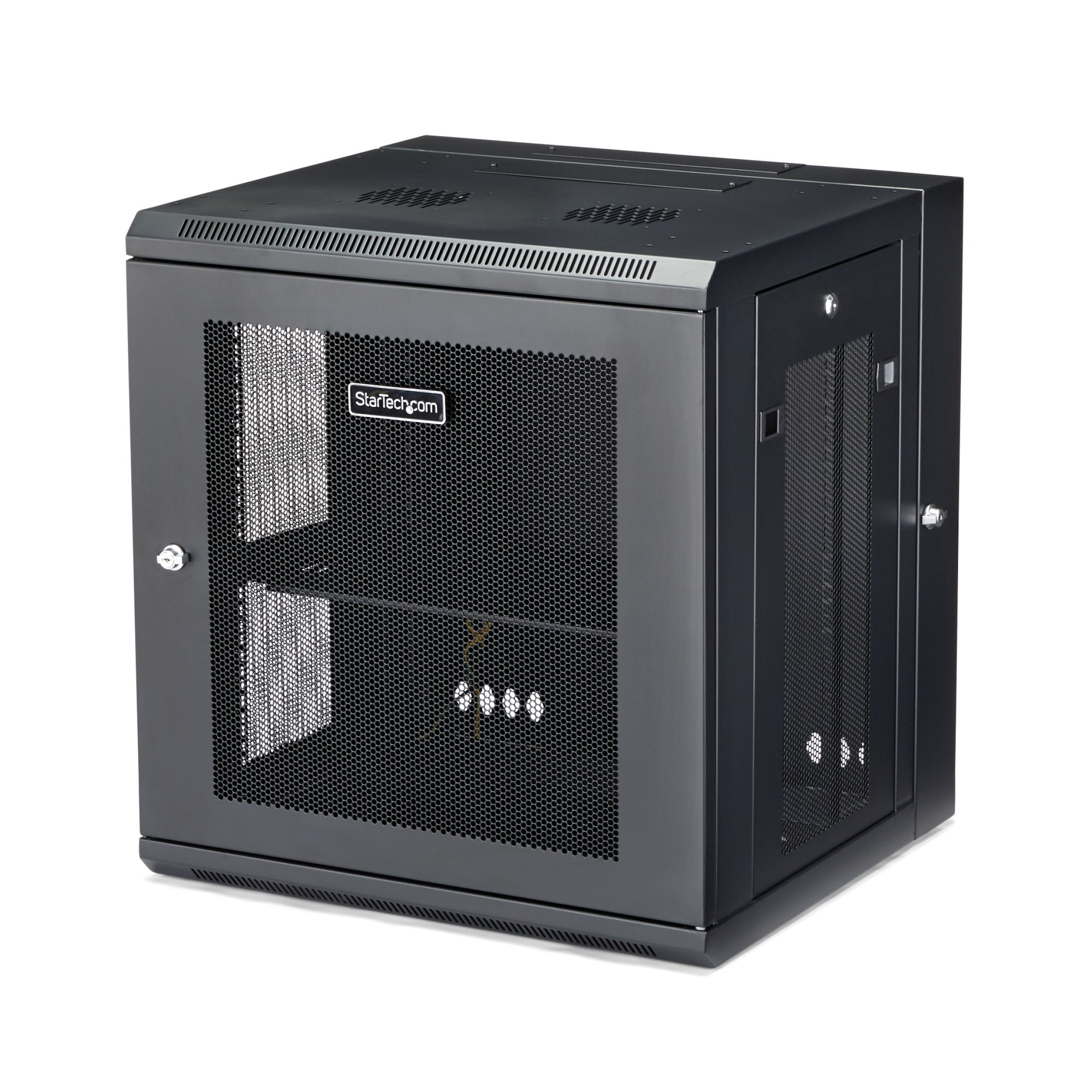 StarTech 12U Wall Mount Server Rack Up to 17in Deep - RK12WALHM