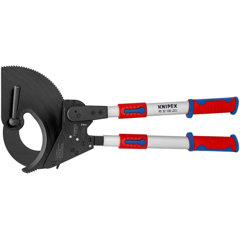 KNIPEX 95 32 100 - Pince coupante de devant - 10 cm - Bleu/Rouge/Acier inoxydable - 220 mm - 68 cm - 60 mm