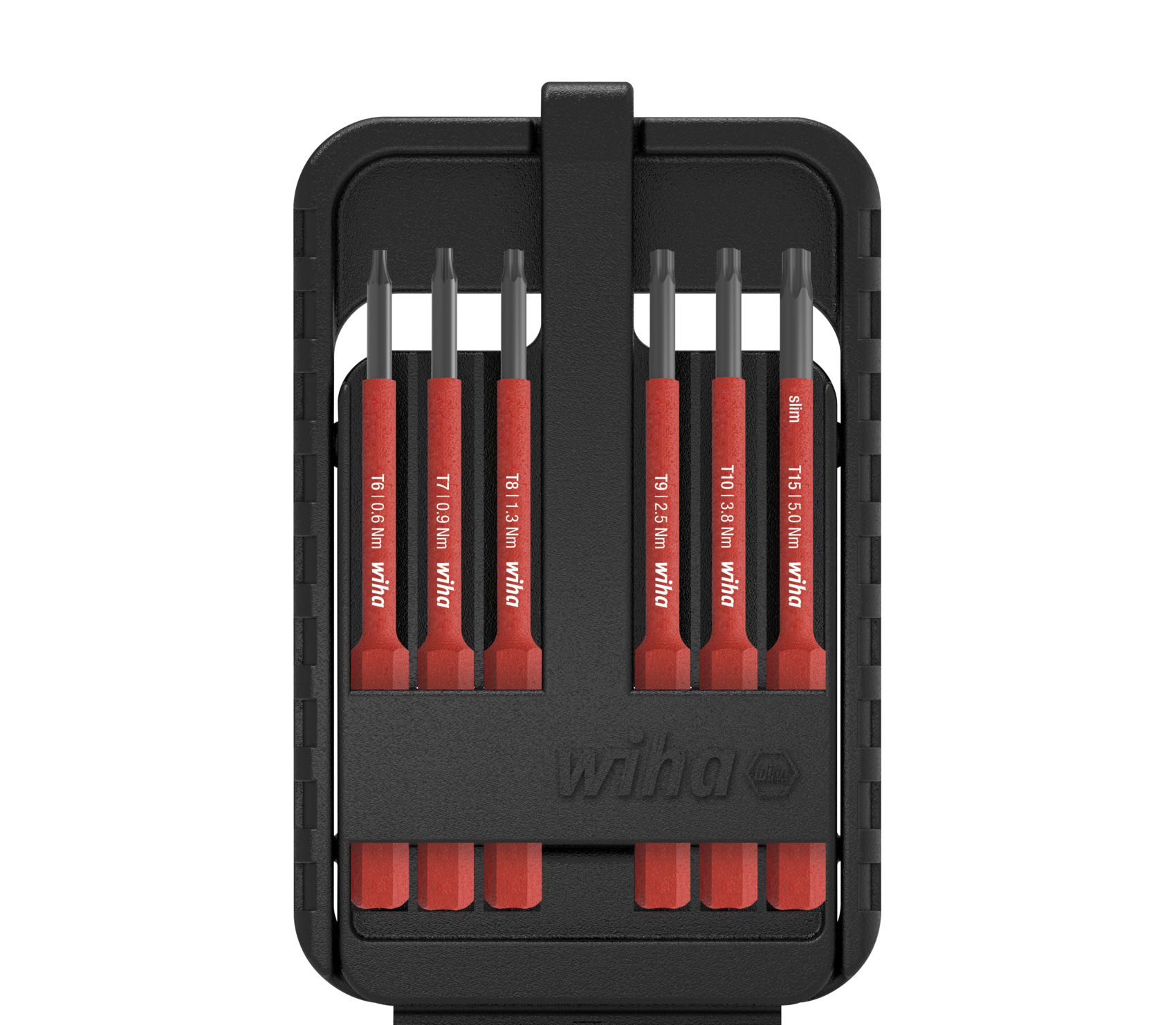 Wiha VDE slimBit Lames interchangeables - set de 6 pièces TORX pour un travail en toute sécurité
