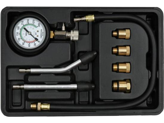 Yato YT-73022 Jauge de compression - 8 pièces pour moteurs à essence