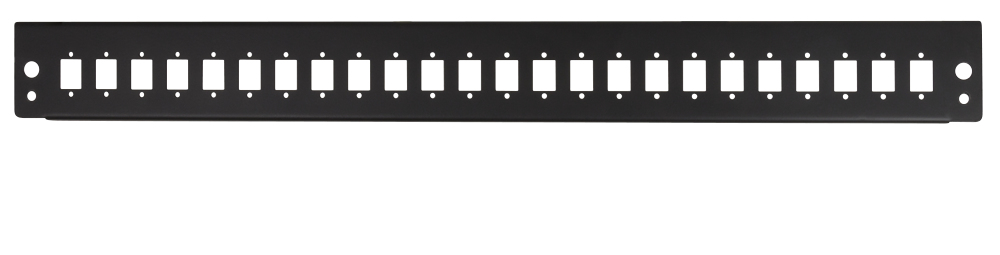 Accessoires pour rack LogiLink FB2401B 1U RAL 9005