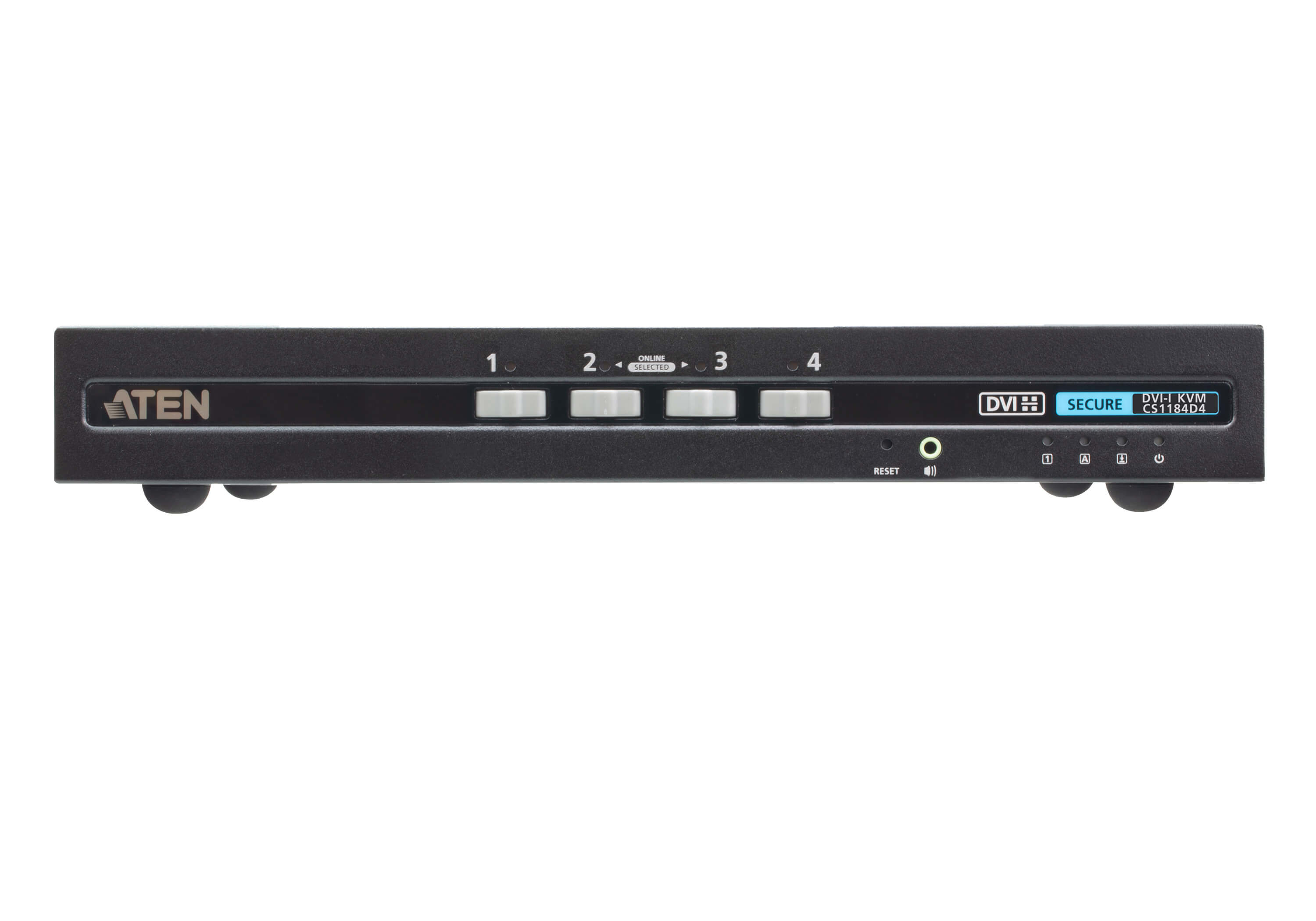 ATEN CS1184D4 4-Port 4K Ultra HD KVM Switch - High Definition Image Quality