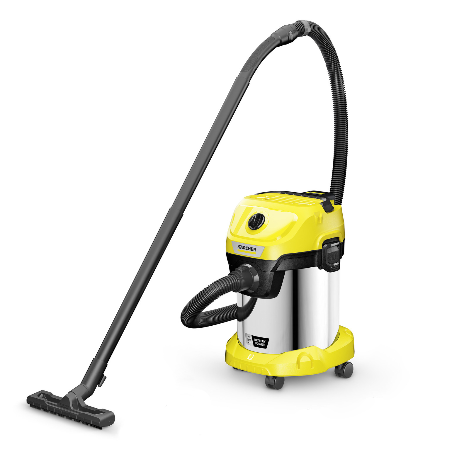 Kärcher WD 3-18 Aspirateur tambour 225 W 17 L