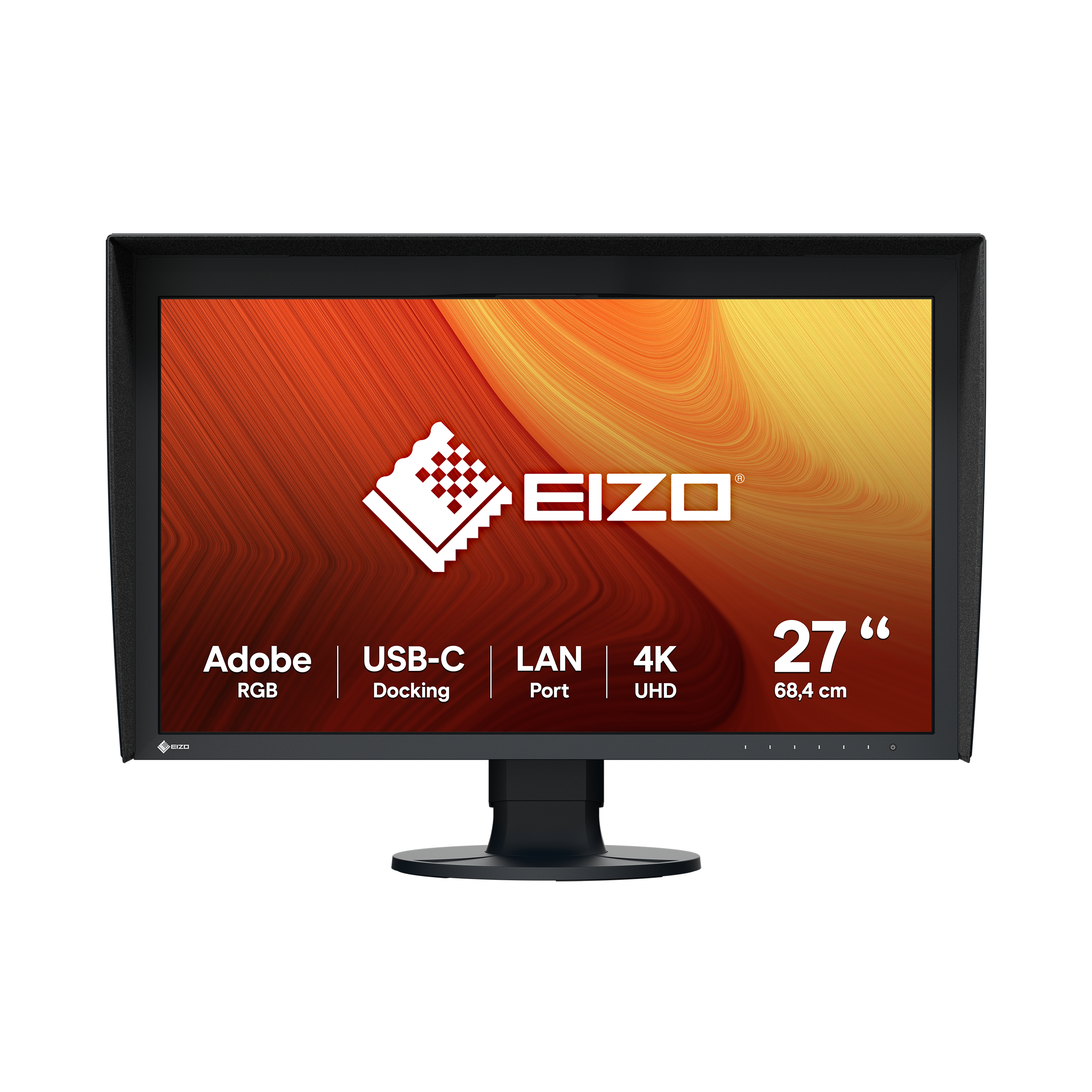 EIZO ColorEdge CG2700X - 68,6 cm (27") - 3840 x 2160 pixels - 4K Ultra HD - LCD - 13 ms - Noir