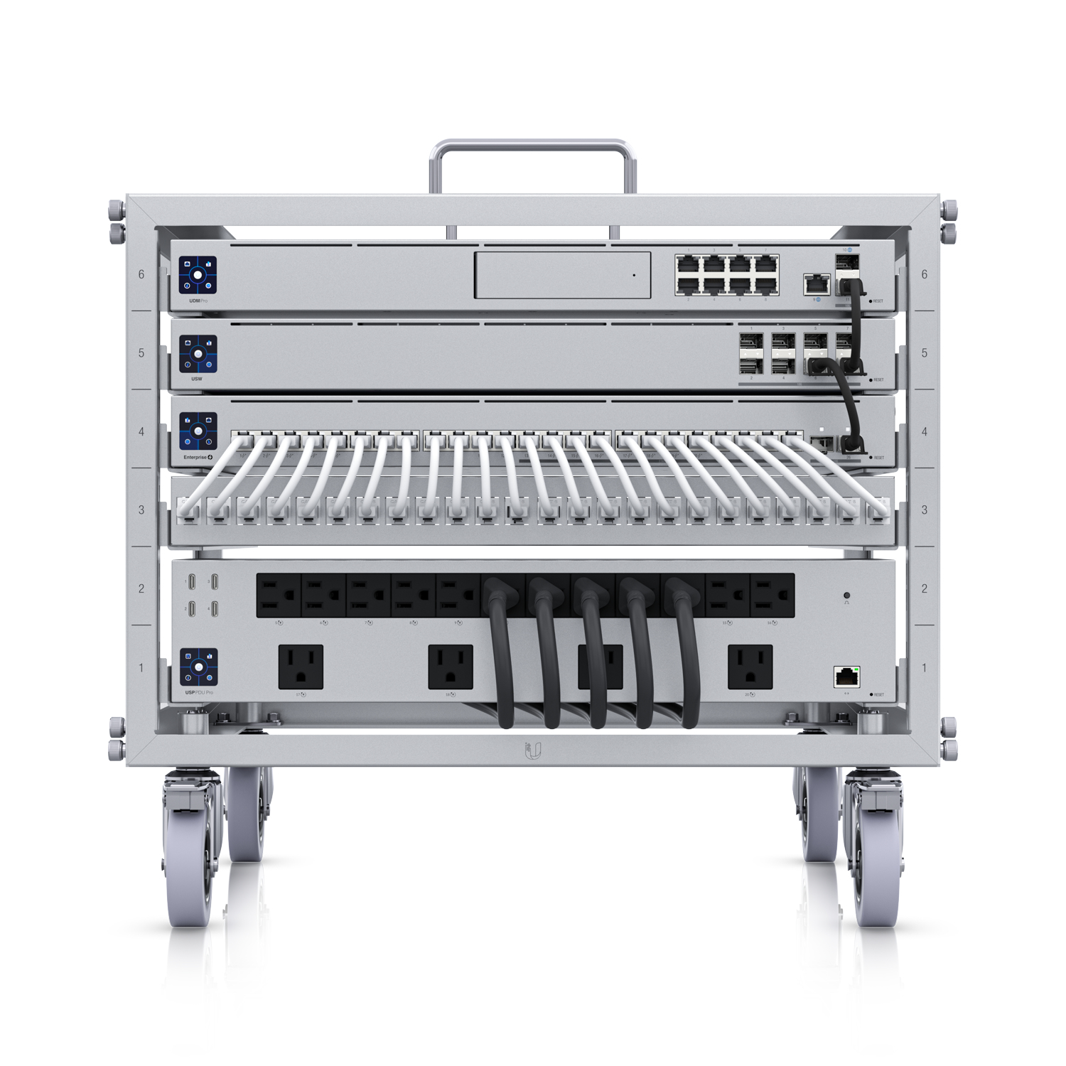 UbiQuiti U-Rack-6U-TL - Rack base - U-RACK-6U-TL
