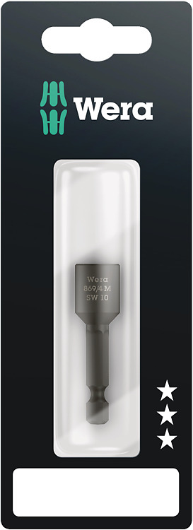 Wera 869/4 M SB - 1 pièce(s) - Hexagonale (métrique) - 29 g - 165 mm - 11 mm - 60 mm
