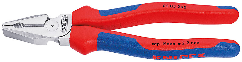 KNIPEX 02 05 200 - Pince de monteur de lignes 20 cm