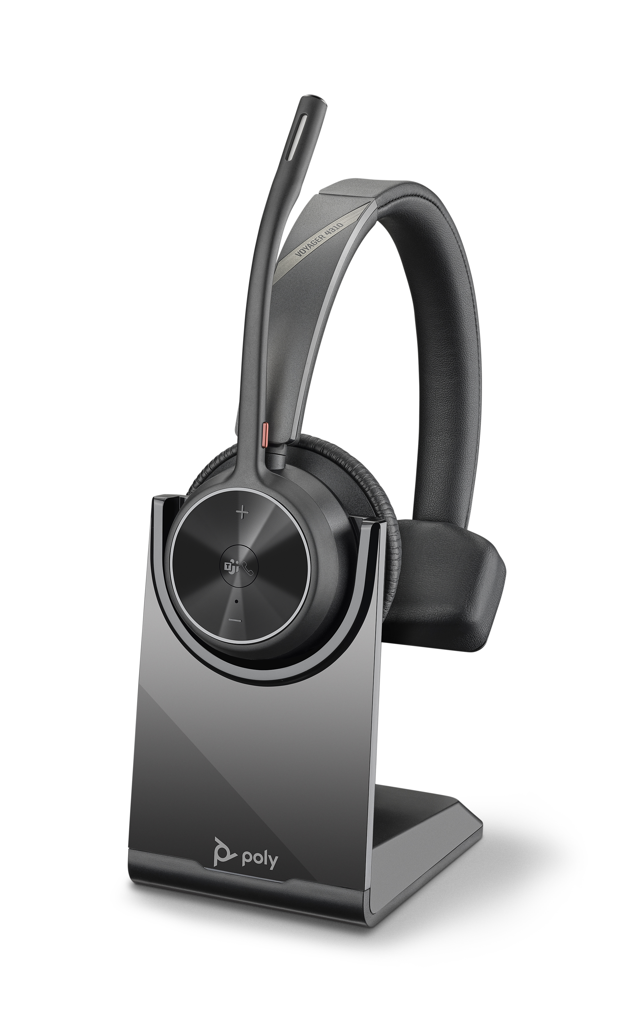 Poly BT Casque Voyager 4310 UC Mono USB-C Teams avec Socle