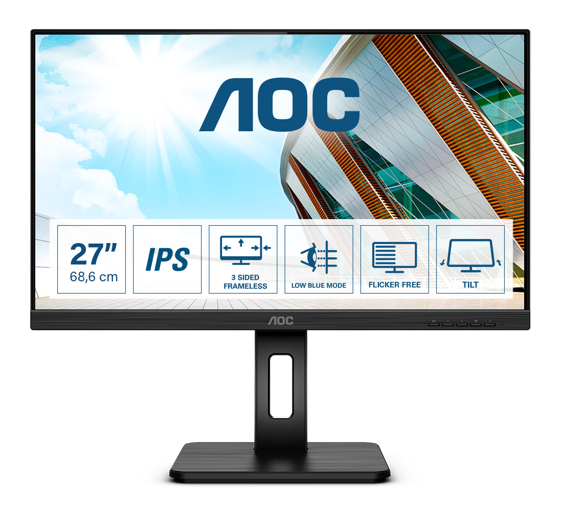 AOC P2 27P2Q 27" Ecran LED Full HD