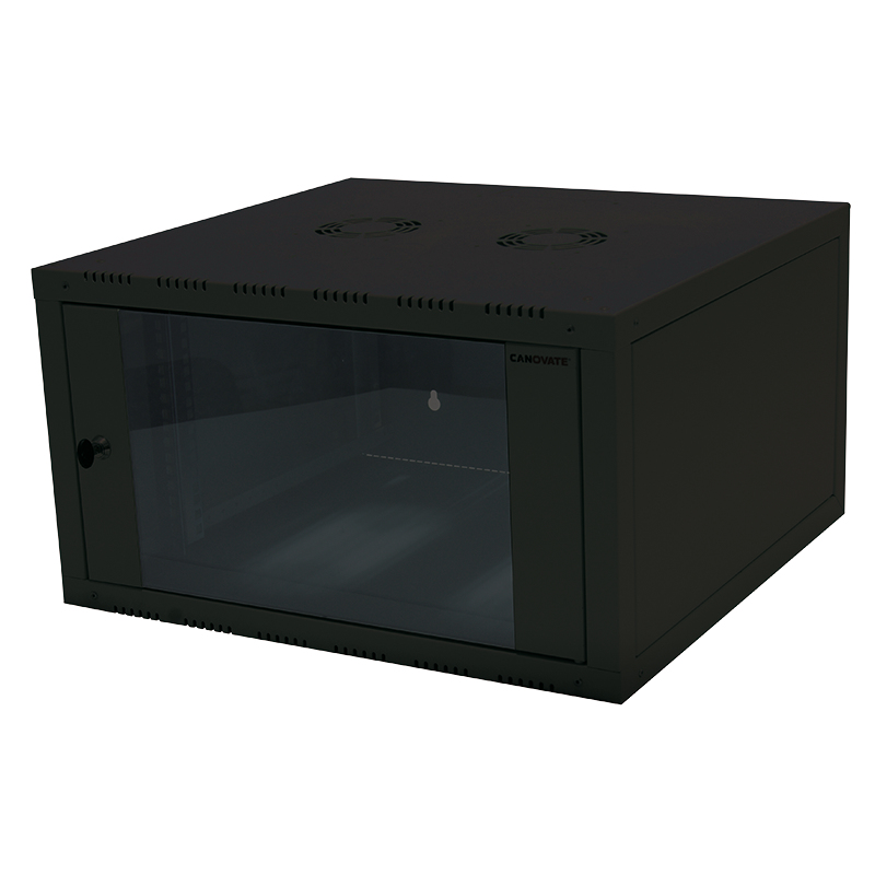 LogiLink W09E66B 9U Rack de montage mural 70kg Noir