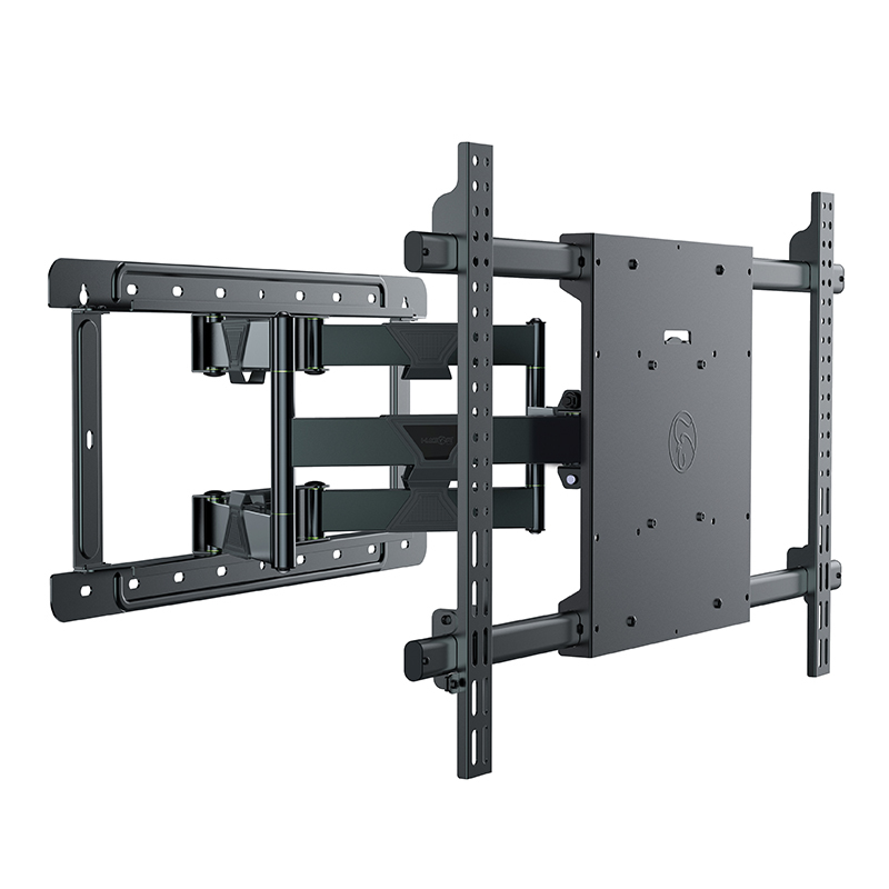 Hagor BrackIT XXL HD II - 140 kg - 165.1 cm (65") - 2.49 m (98") - 200 x 200 mm - 1000 x 600 mm - Black