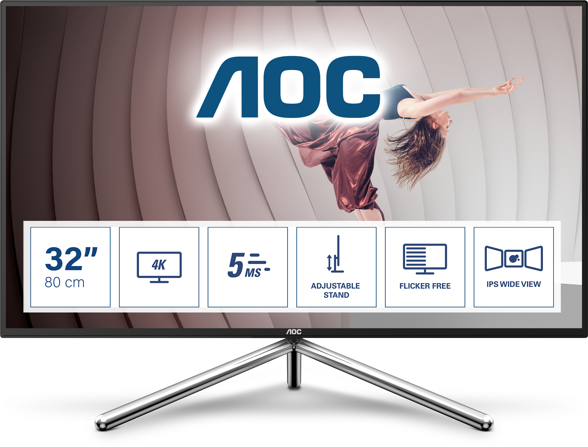 AOC U32U1 - LED monitor - 31.5"
