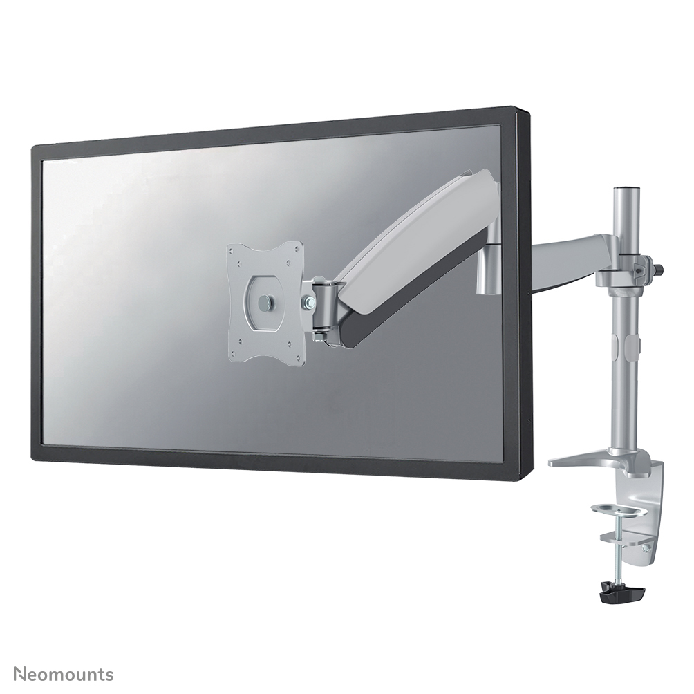 Neomounts by Newstar monitor arm desk mount - Clamp/Bolt-through - 9 kg - 33 cm (13") - 68.6 cm (27") - 100 x 100 mm - Silver