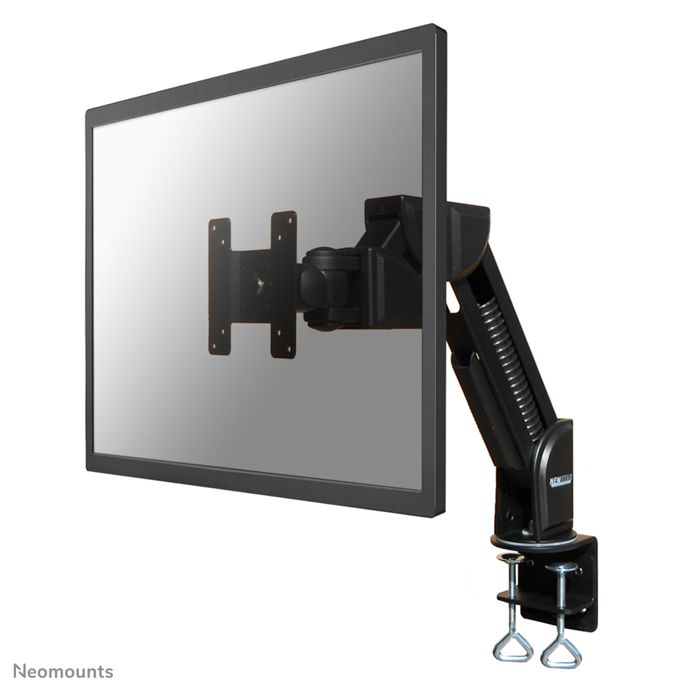 Neomounts by Newstar monitor arm desk mount - Clamp - 10 kg - 25.4 cm (10") - 76.2 cm (30") - 100 x 100 mm - Black