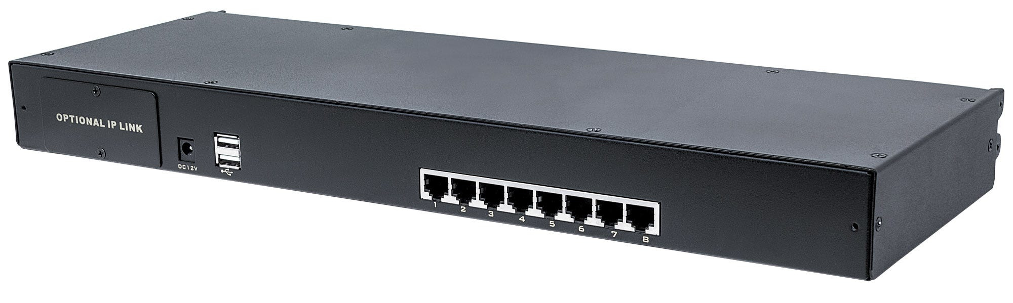 Modulär 8-portars CAT5 VGA KVM-switch - 507882