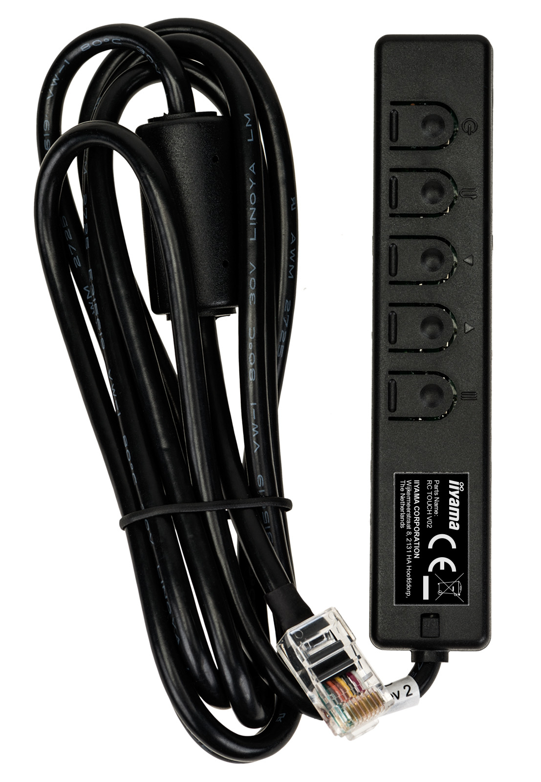 Iiyama RC TOUCHV02 - Monitor - Wired - Black