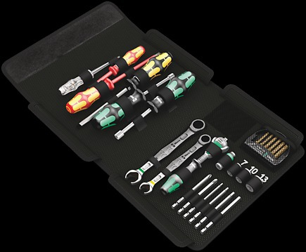 Kit de plomberie Wera Compact SH 1 - 9 outils