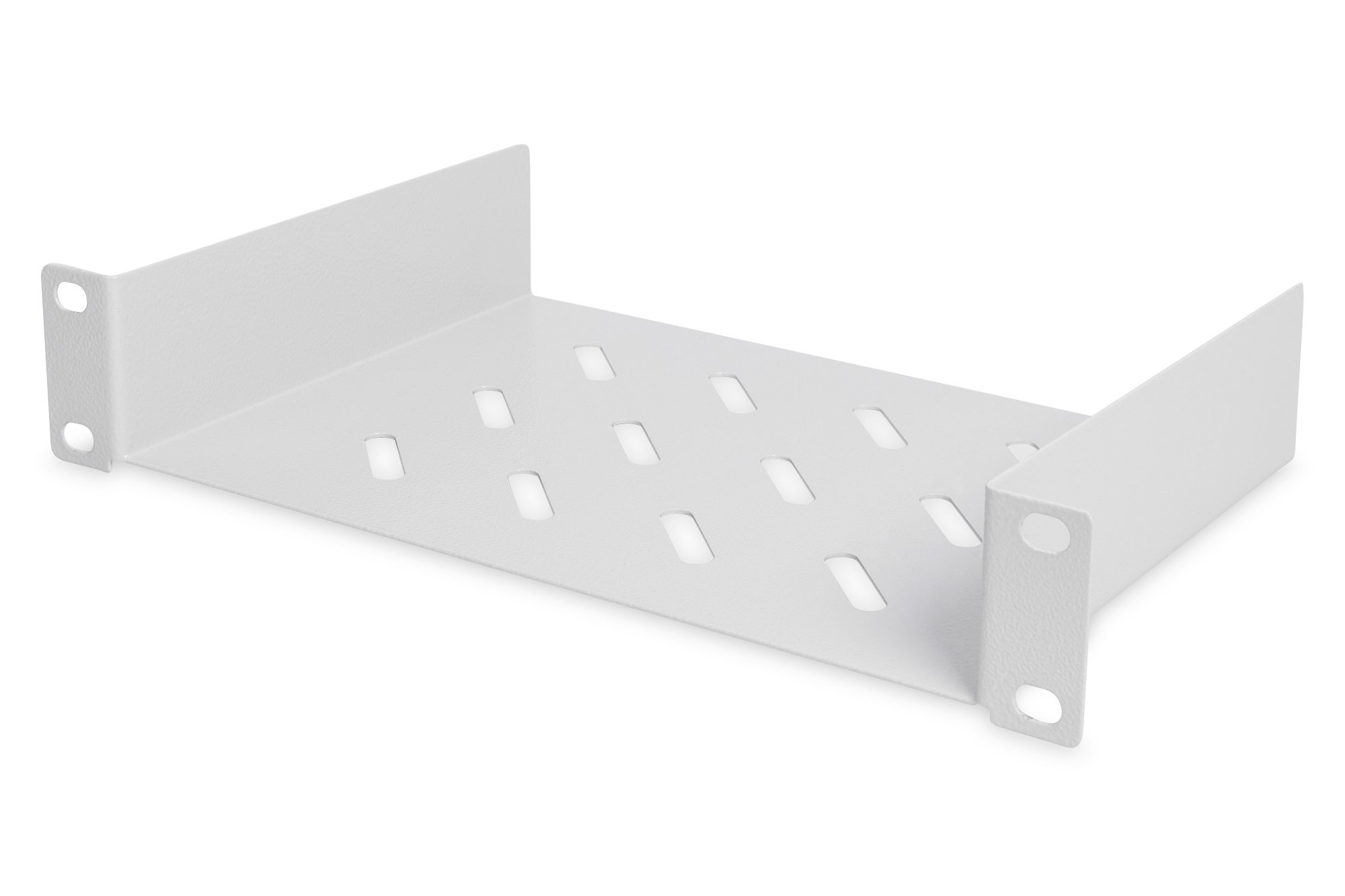 DIGITUS 10inch Fixed Shelf 1U Gray - DN-10 TRAY-1