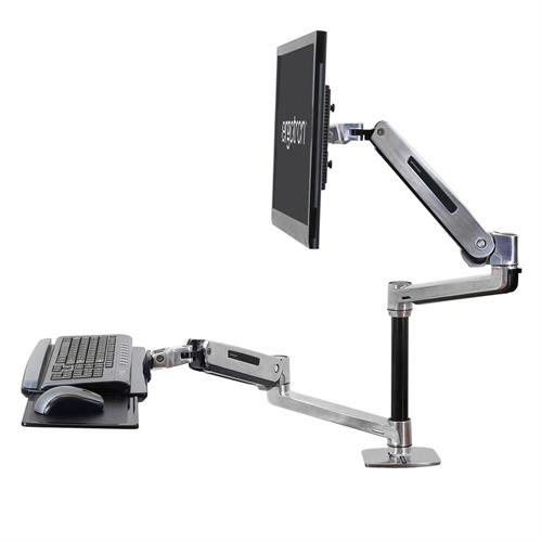 Ergotron 45-405-026 - aluminium - 106,7 cm (42") - 360° - -5 - 70° - 11,3 kg - 14 kg