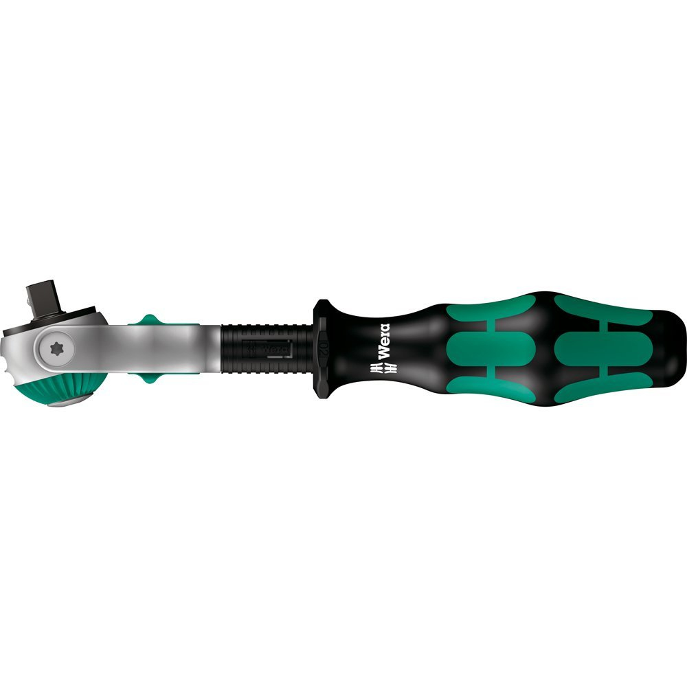 Wera 8000 A - Clé à douille - 1 pièce(s) - Noir - Vert - Manche à cliquet - 1 pièce(s) - 1/4"