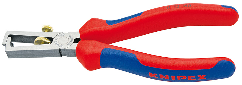 KNIPEX 11 12 160 Isolation de protection - 156 g - Bleu, Rouge