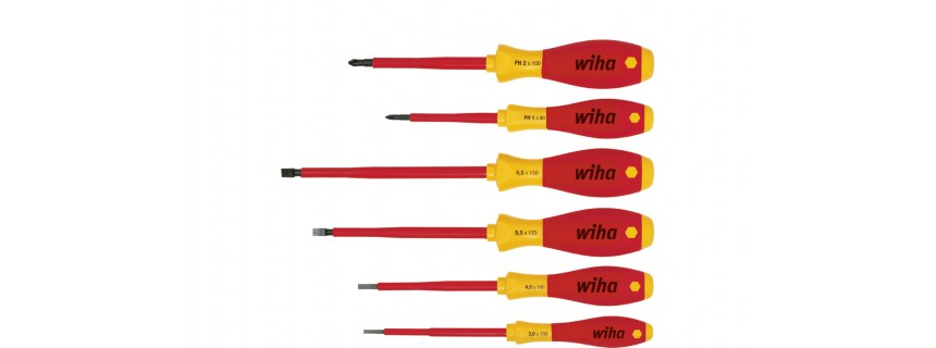 Wiha Tool Set 00833 - Kit professionnel polyvalent pour électriciens et mécaniciens