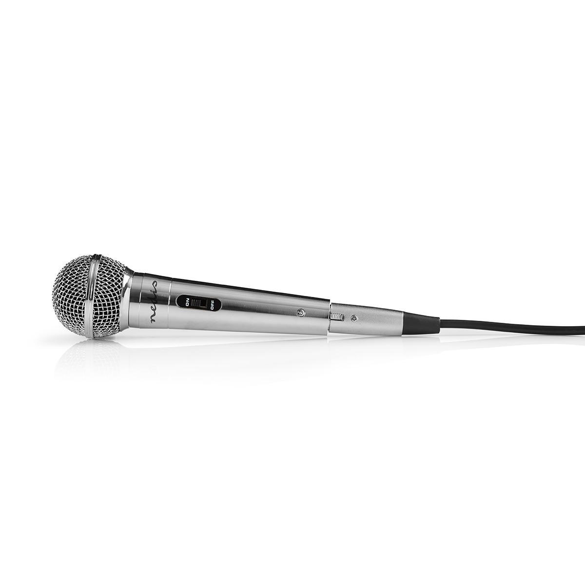 Microphone cardioïde Nedis 5m détachable