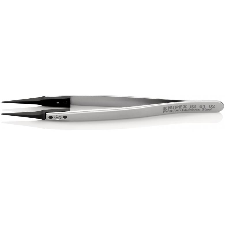 KNIPEX KN 92 81 02 Brucelles à pointes interchangeables ESD