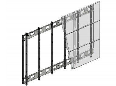 Hagor VWR-3x3 30 kg 55" support paysage VESA 600x400