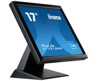 Moniteur tactile 27" Iiyama ProLite T1731SAW-B5 - 43,2 cm (17") - 1280 x 1024 pixels - LED - 5 ms - Noir