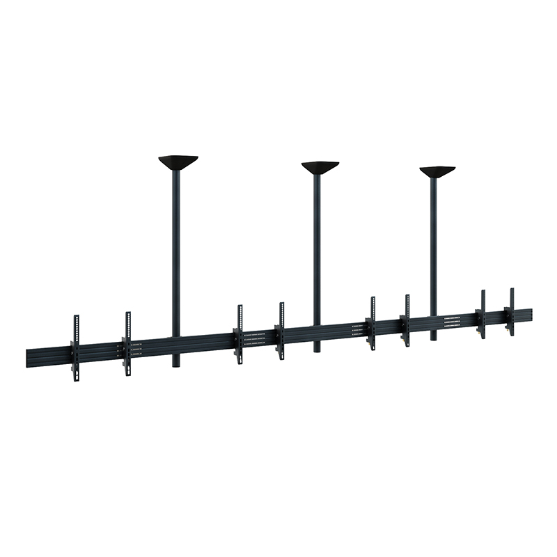 Hagor 3314 - 160 kg - 116.8 cm (46") - 165.1 cm (65") - 200 x 200 mm - 600 x 400 mm - Black