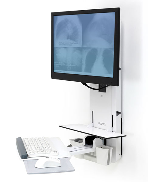 Ergotron 61-080-062 - 14 900 kg - 75 x 75 mm - 100 x 100 mm - Blanc