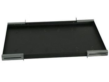 Étagère Equip 19 - 1 U - Charge maximale : 50 kg - Profondeur : 350 mm - Noir