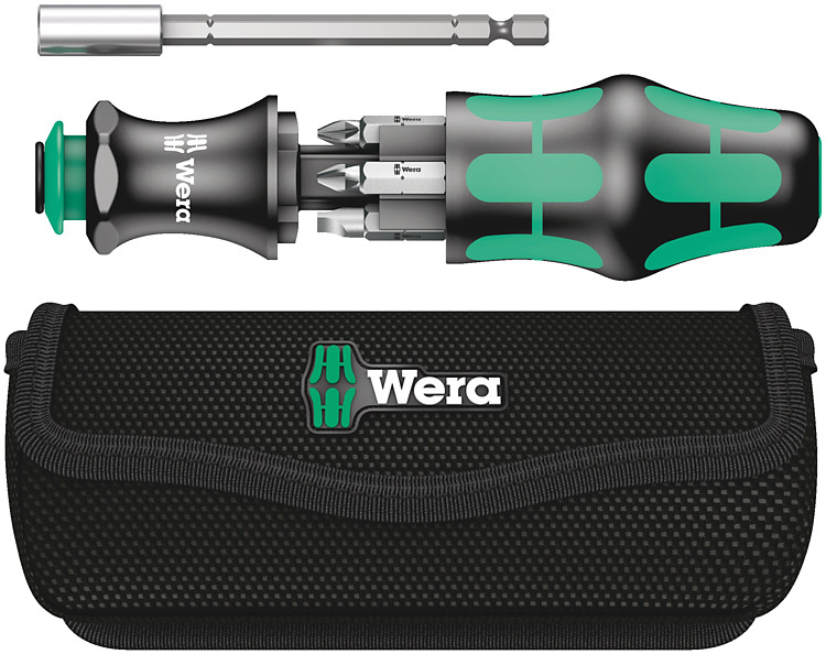 Wera Kraftform Kompakt 28 - Noir/Vert